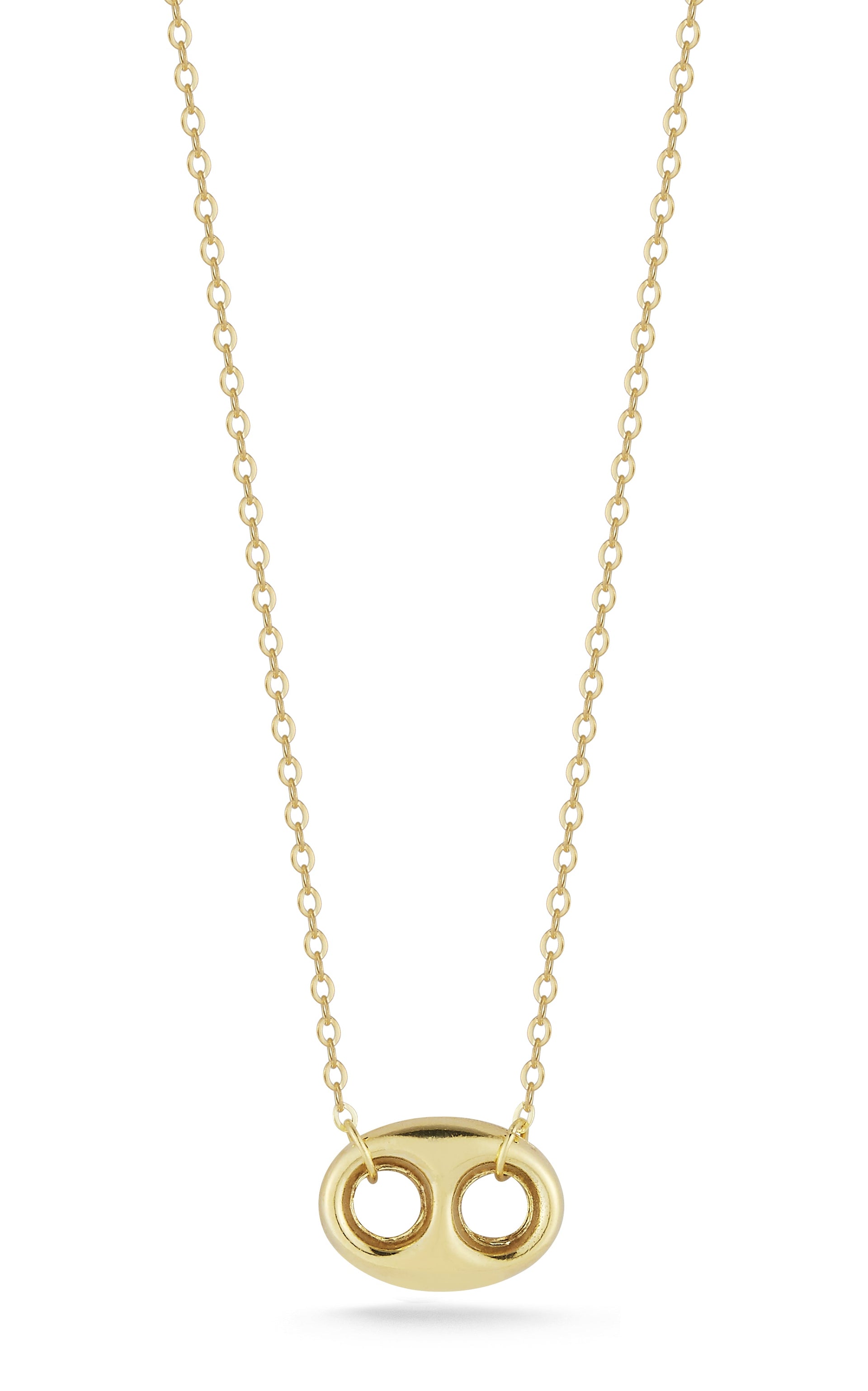 14K Italian Gold Link Necklace