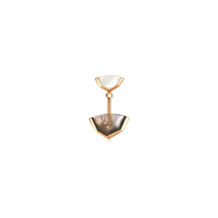 harmony-rose-gold-black-mother-of-pearl-single-earring-chow-sang-sang