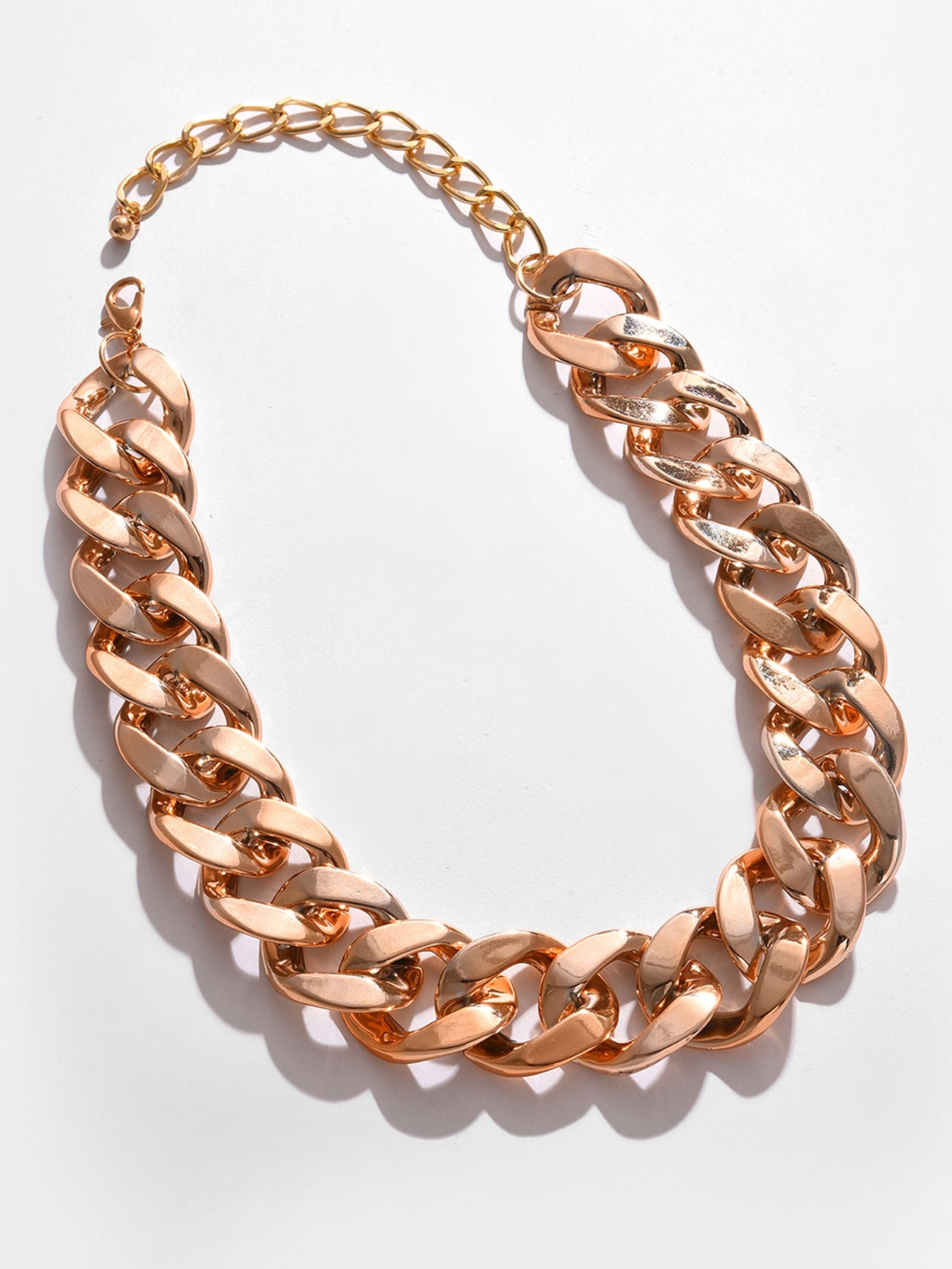 Gold-plated Link Necklace