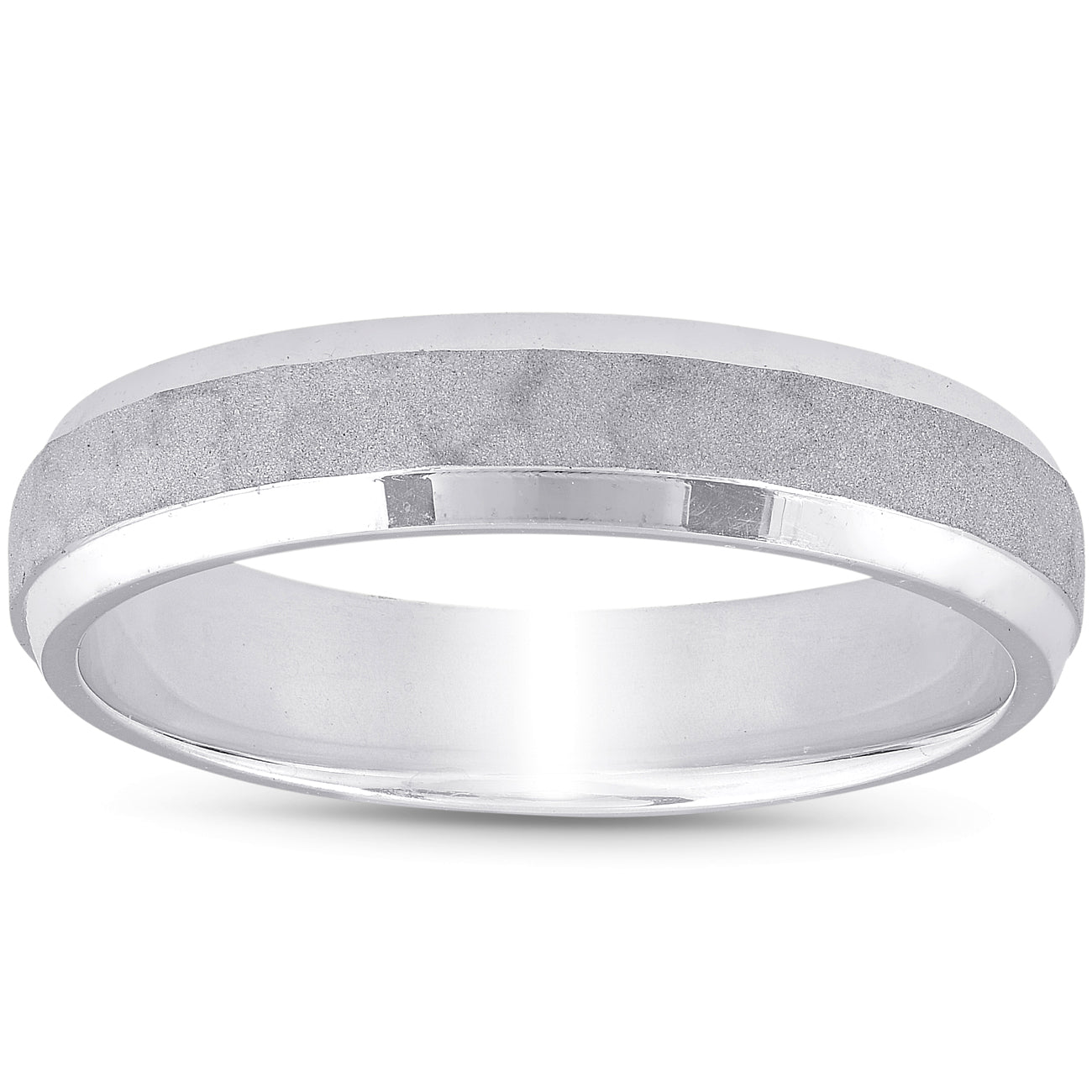 Hammered Wedding Band Argentium Sterling Silver Size Selectable