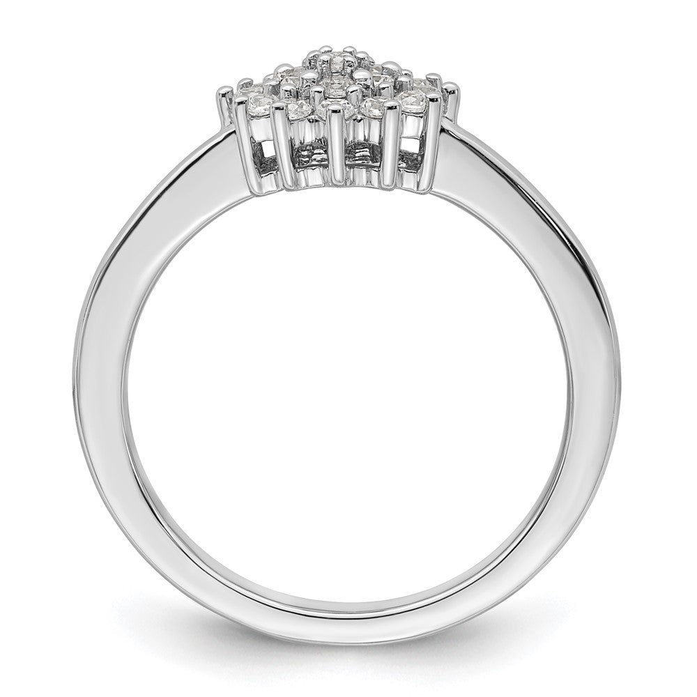 14k Gold Lab Grown Diamond Wedding Band Ring 0.3ct Clarity- VS Color- G-H