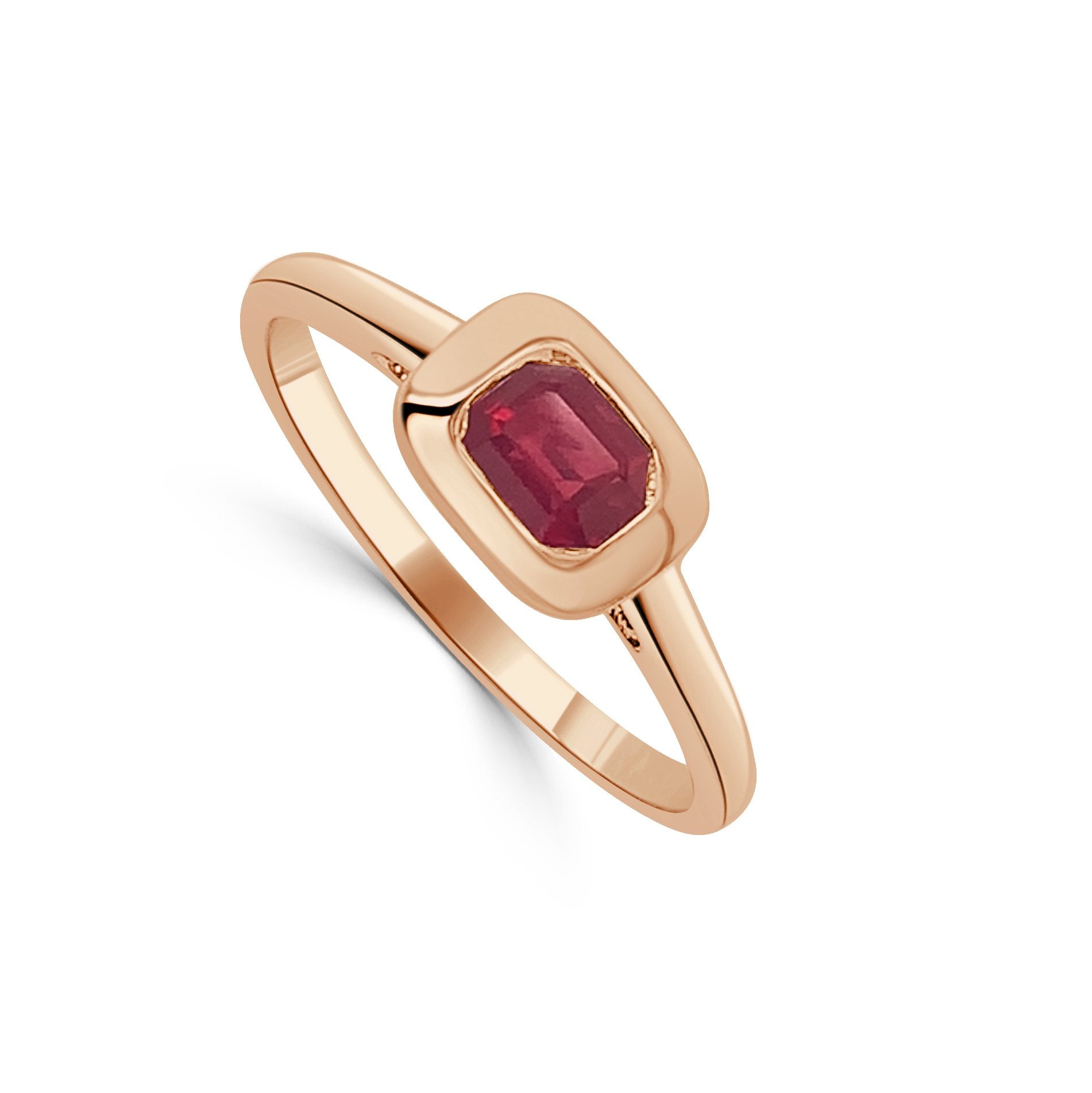 14k Gold & Ruby Ring