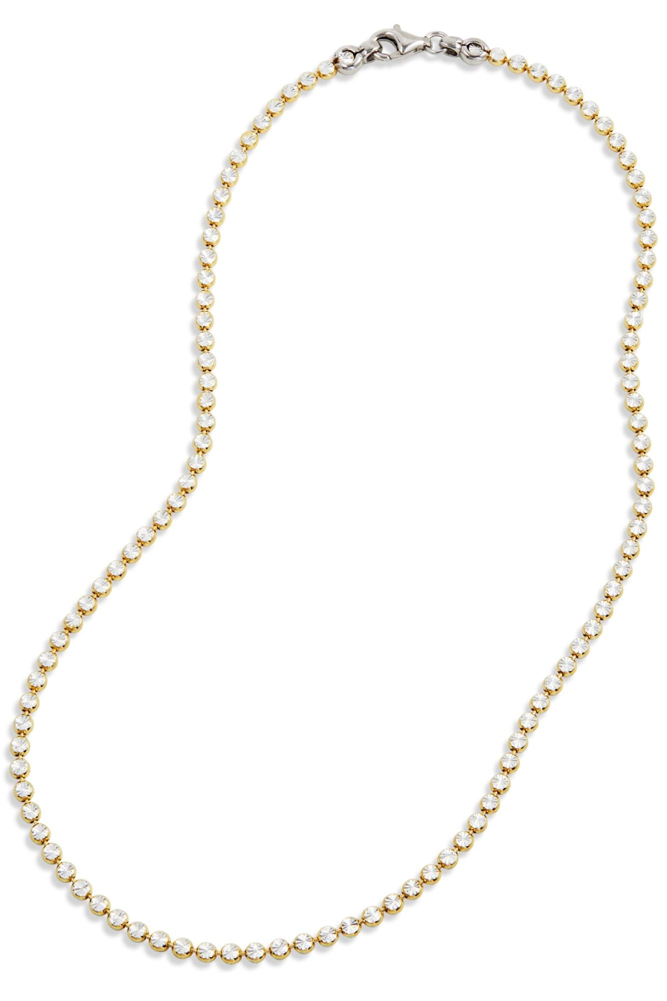 GOLD PLATED COIN STAR BEADED NECKLACE