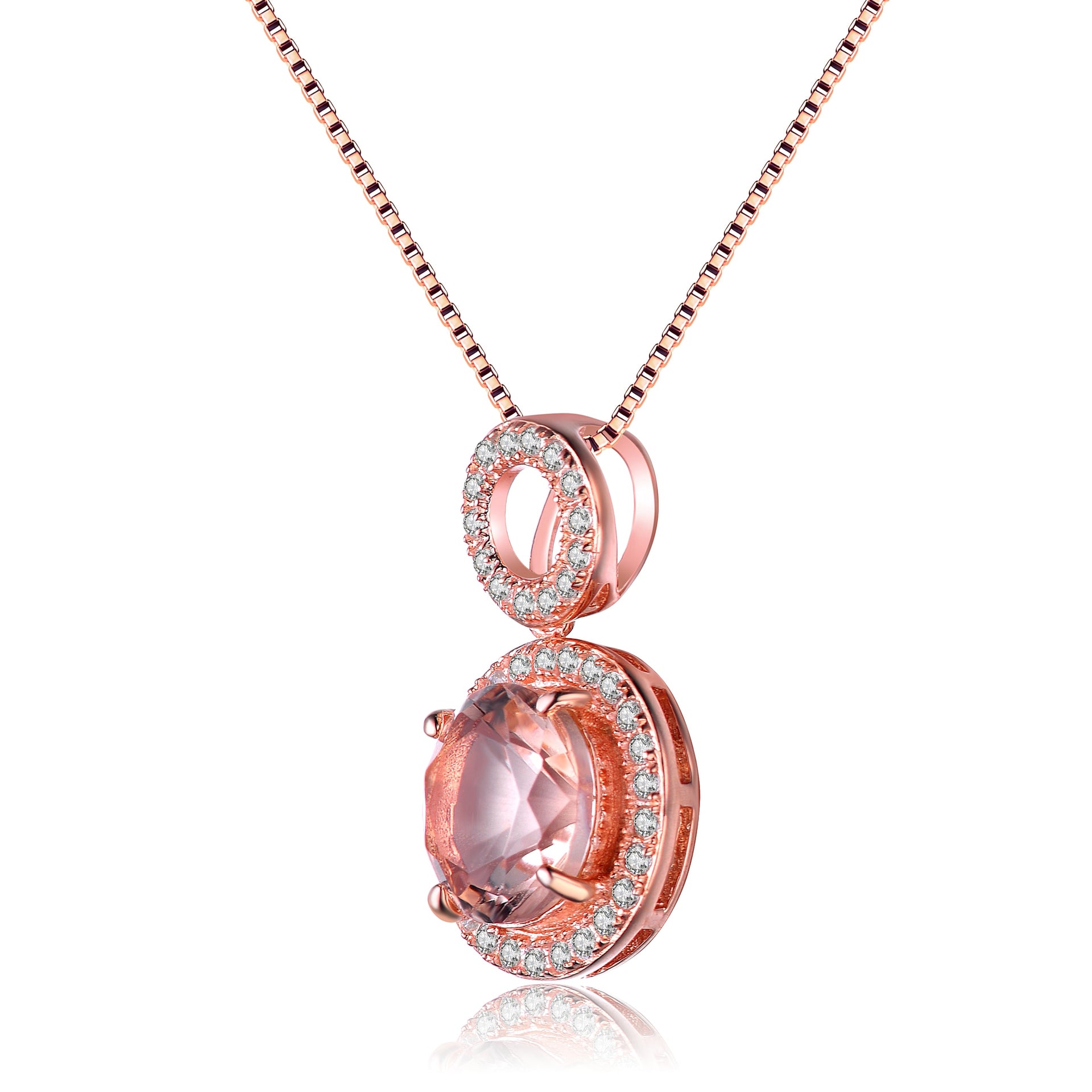 Gv Sterling Silver Cubic Zirconia Pendant
