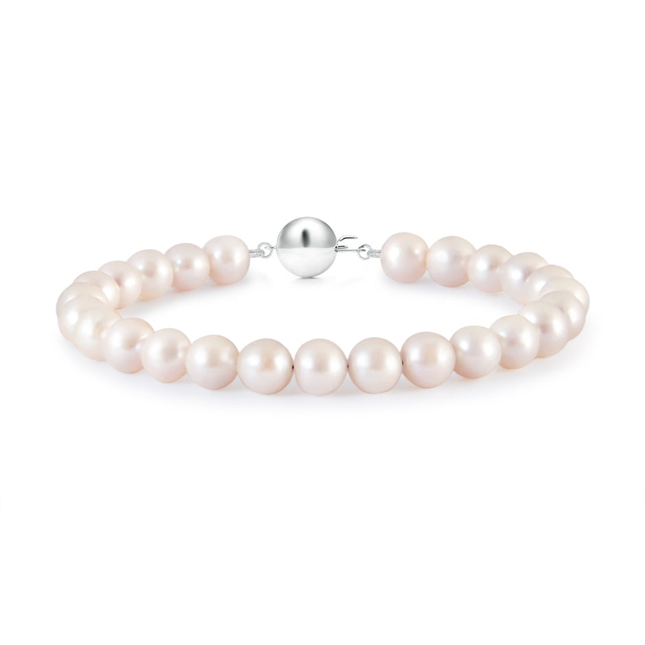 Classic Japanese Akoya Pearl Single Strand Bracelet