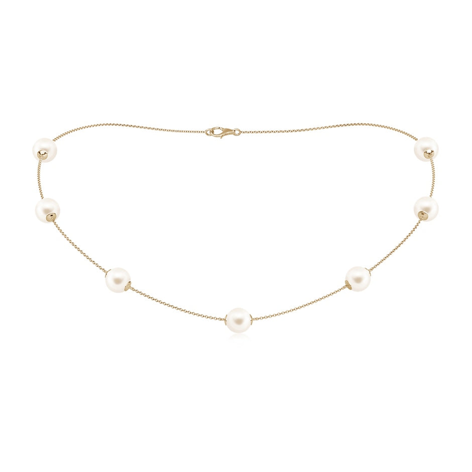 16' Freshwater Pearl Station Necklace