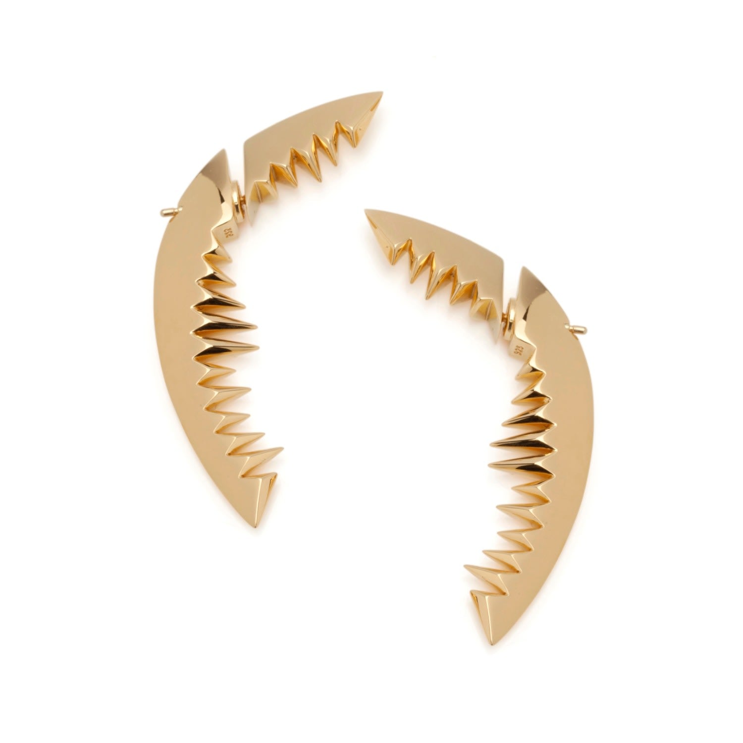 Shark Bay Earrings Gold