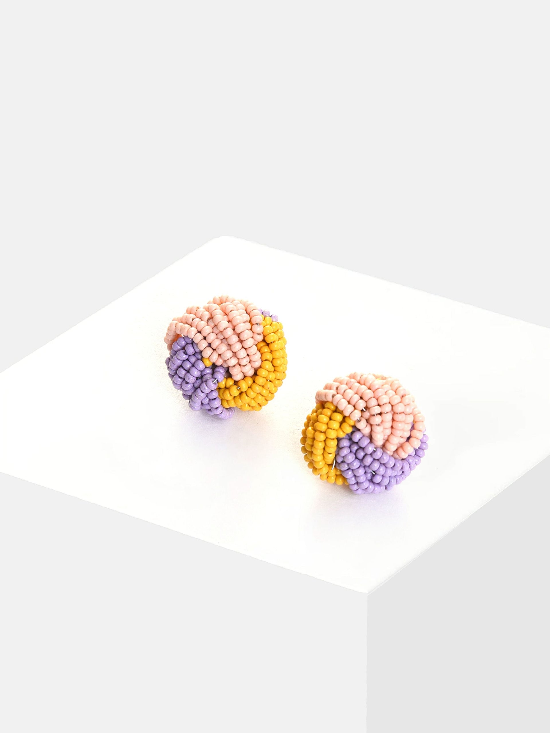 Gold Plated Designer Geometric Hoops