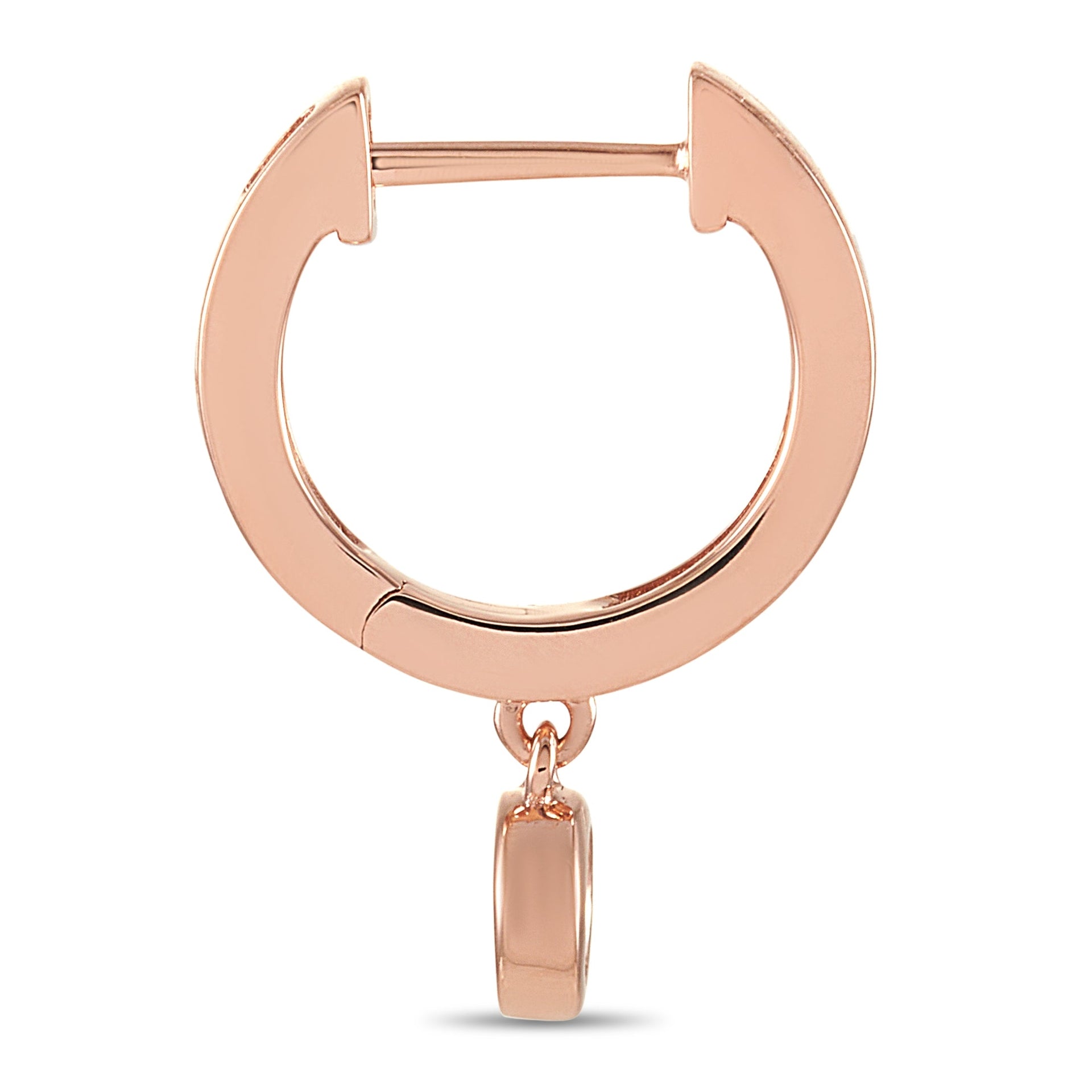 14K Rose Gold 0.25 ct Diamond Earrings