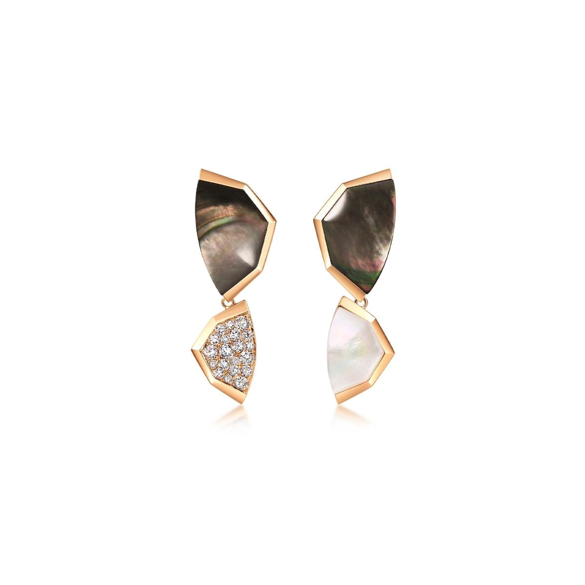 harmony-rose-gold-diamond-mistmatched-earrings-chow-sang-sang