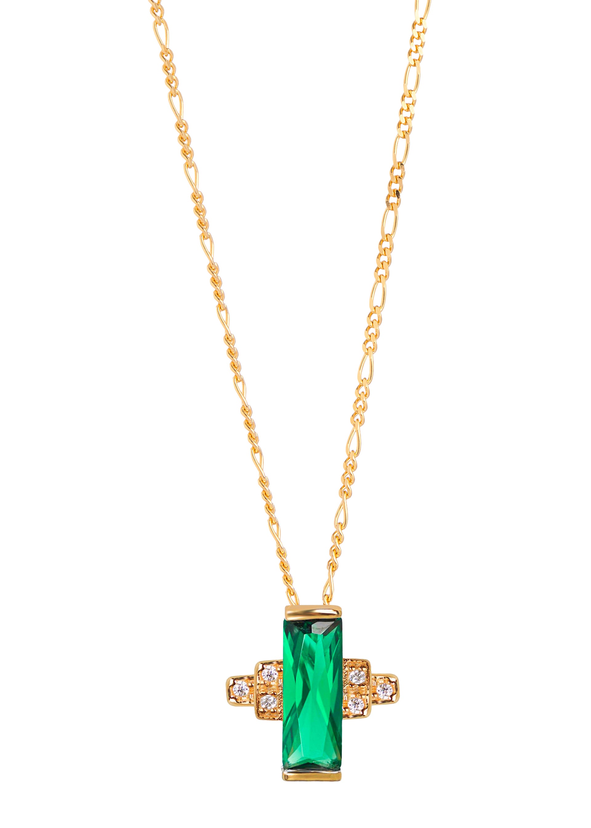 Audrey 18kt gold-plated necklace