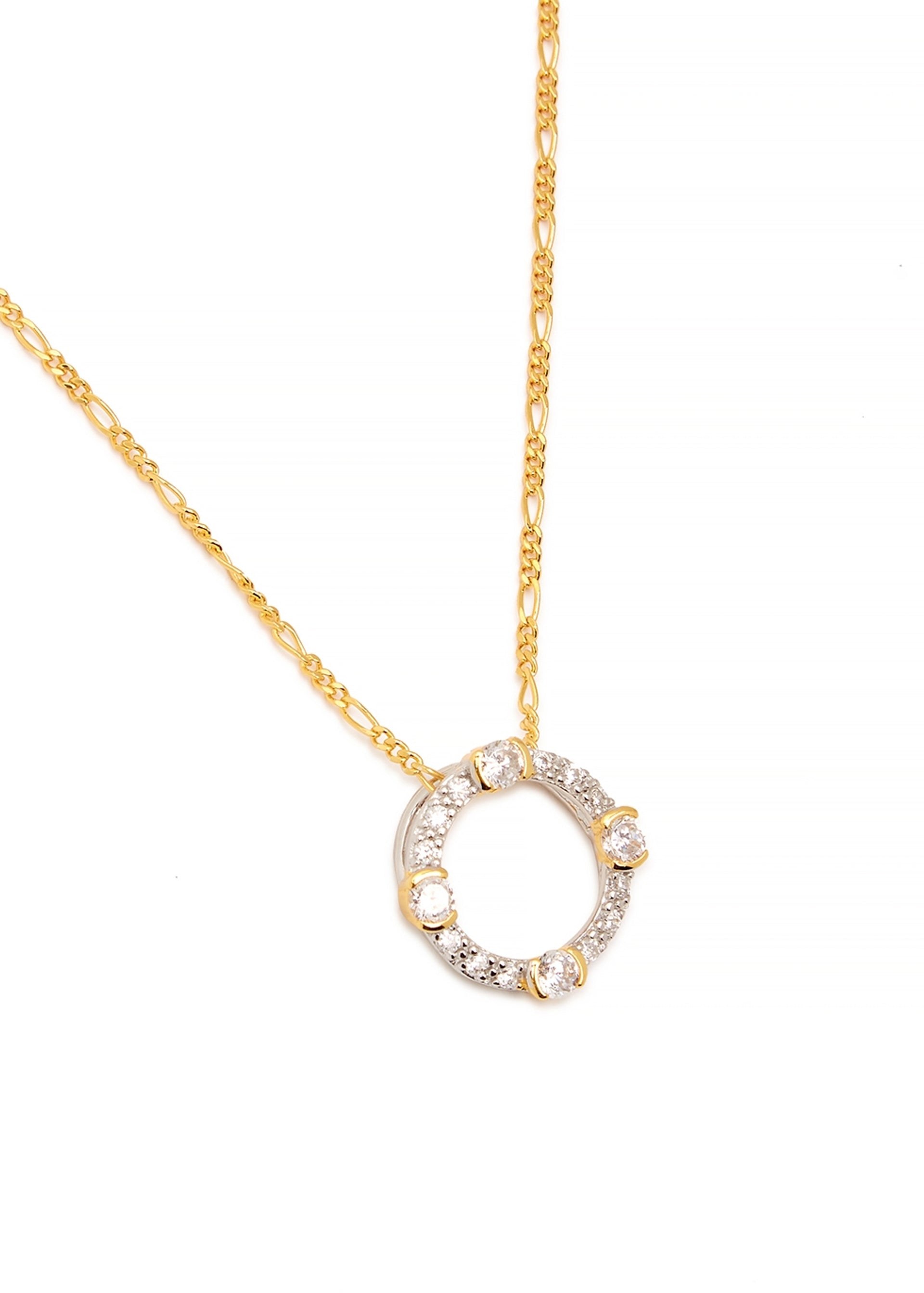 Luna 18kt gold-plated necklace