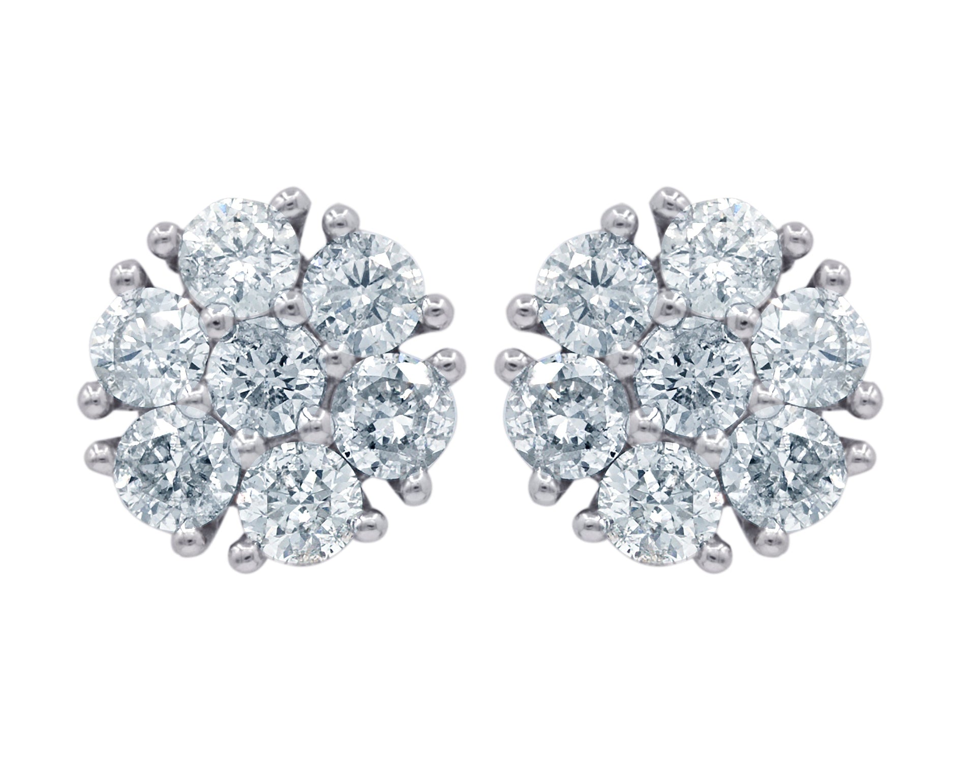 Diana M 0.50 Diamond Cluster Studs
