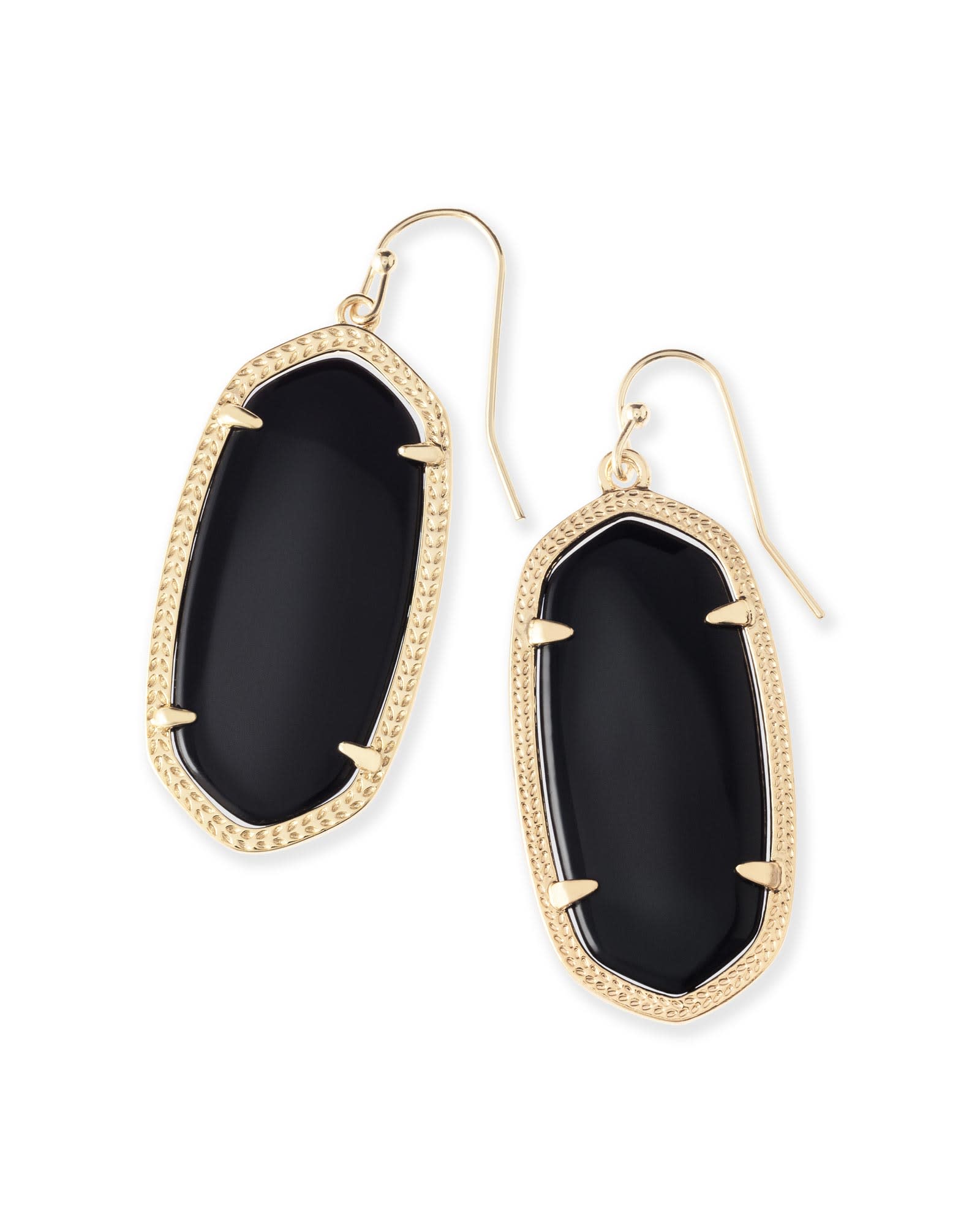 elle-gold-drop-earrings-in-black-swarovski