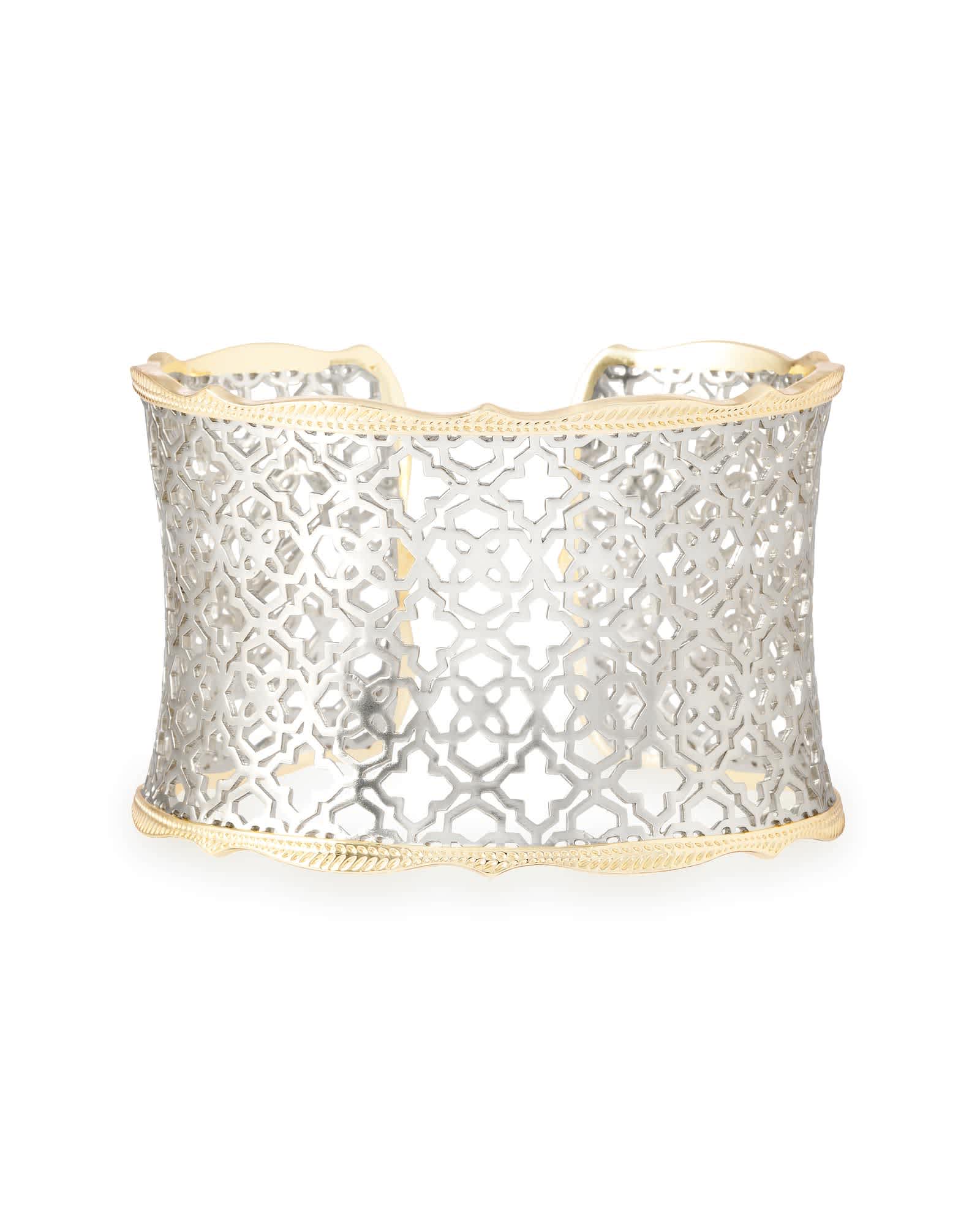candice-gold-cuff-bracelet-in-silver-filigree-mix-swarovski
