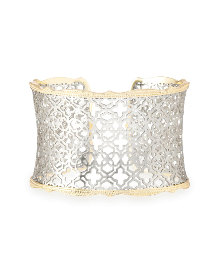 candice-gold-cuff-bracelet-in-silver-filigree-mix-swarovski