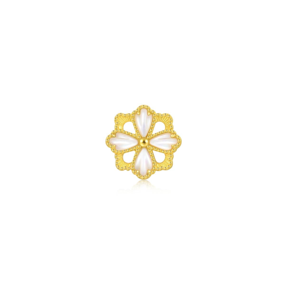 blossom-gold-single-earring-chow-sang-sang