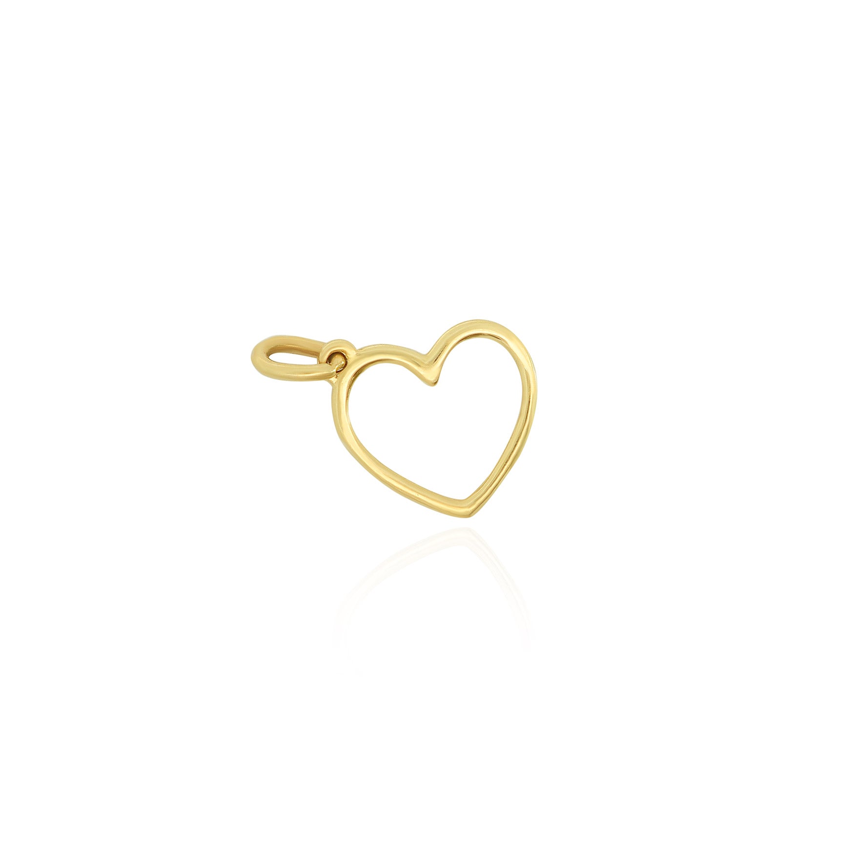 Mini Gold Heart Charm