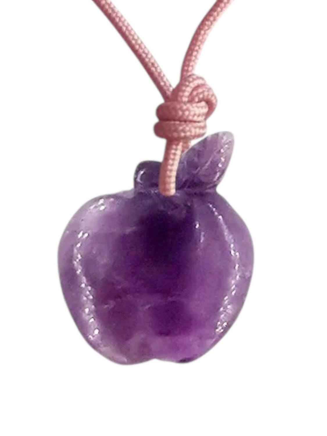 Teens Apple Necklace In Amethyst