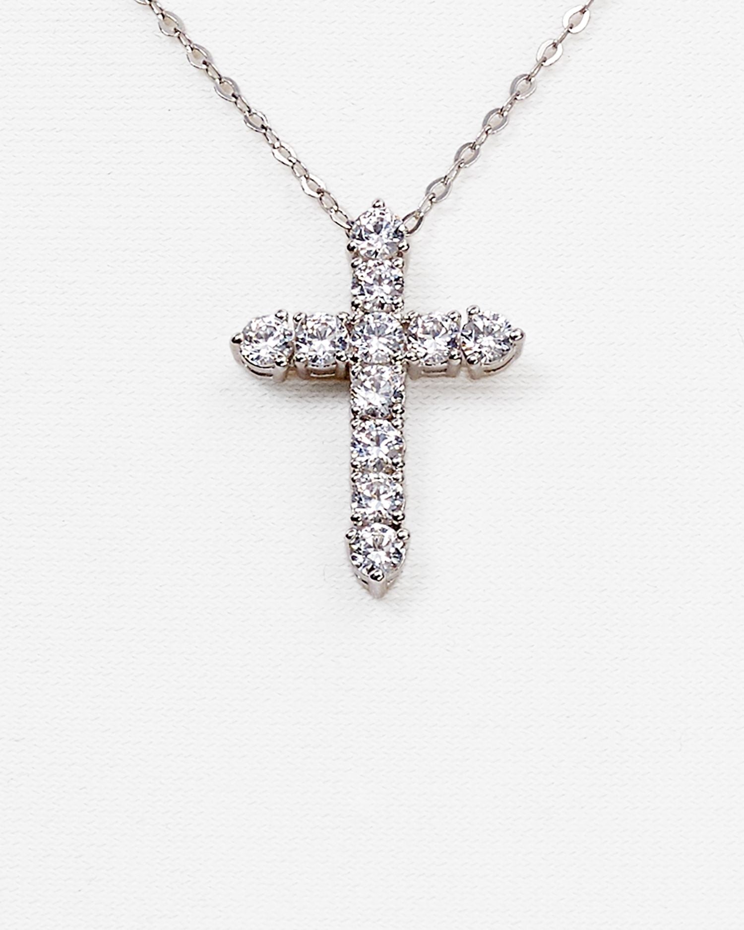 Cross Pendant Necklace, 16'