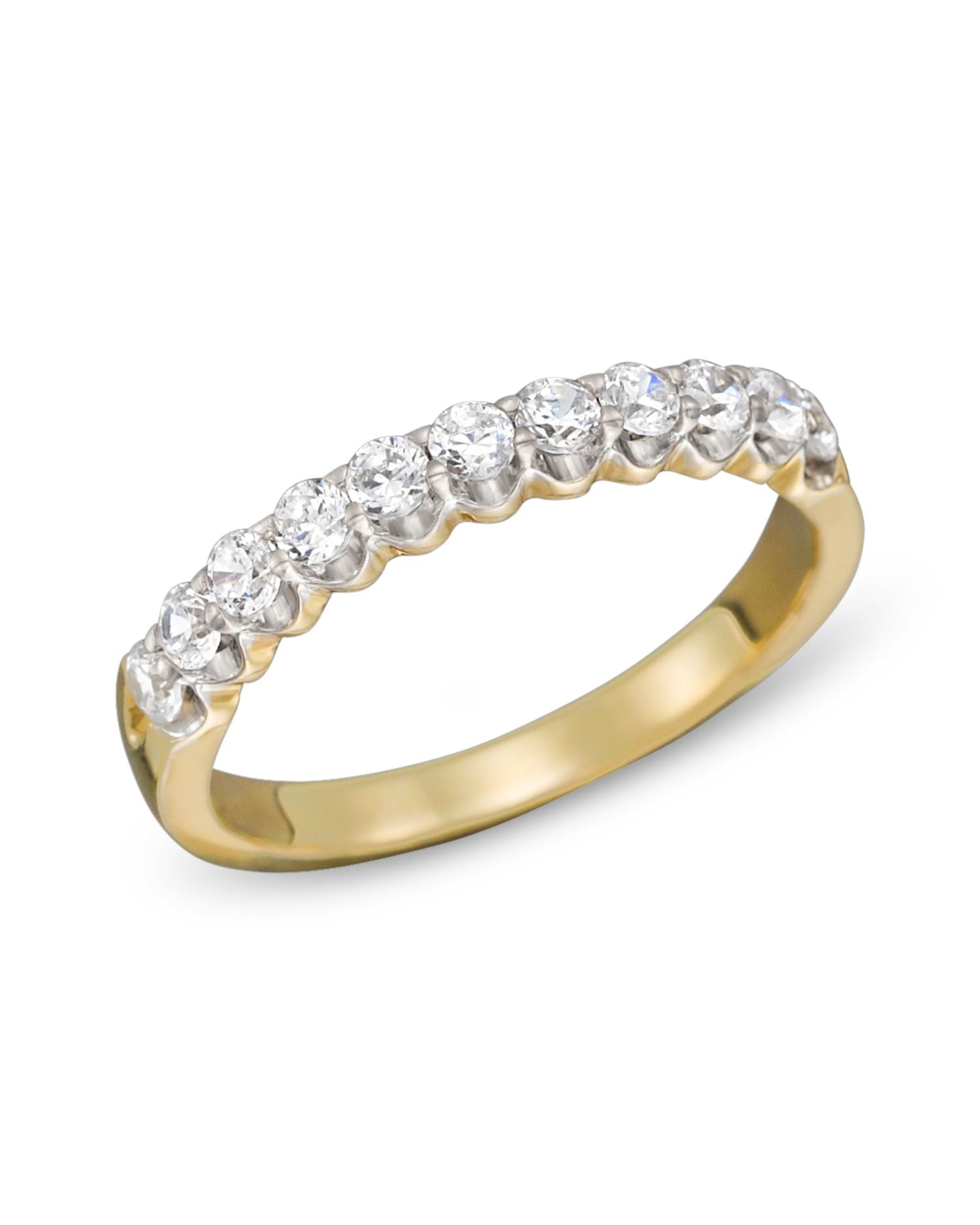 Diamond Band Ring in 14K Yellow Gold, .50 ct. t.w. - Exclusive