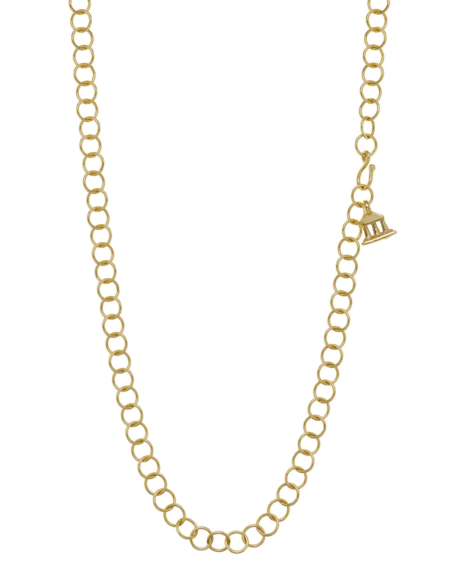 18 K Yellow Gold Chain Necklace, 32'