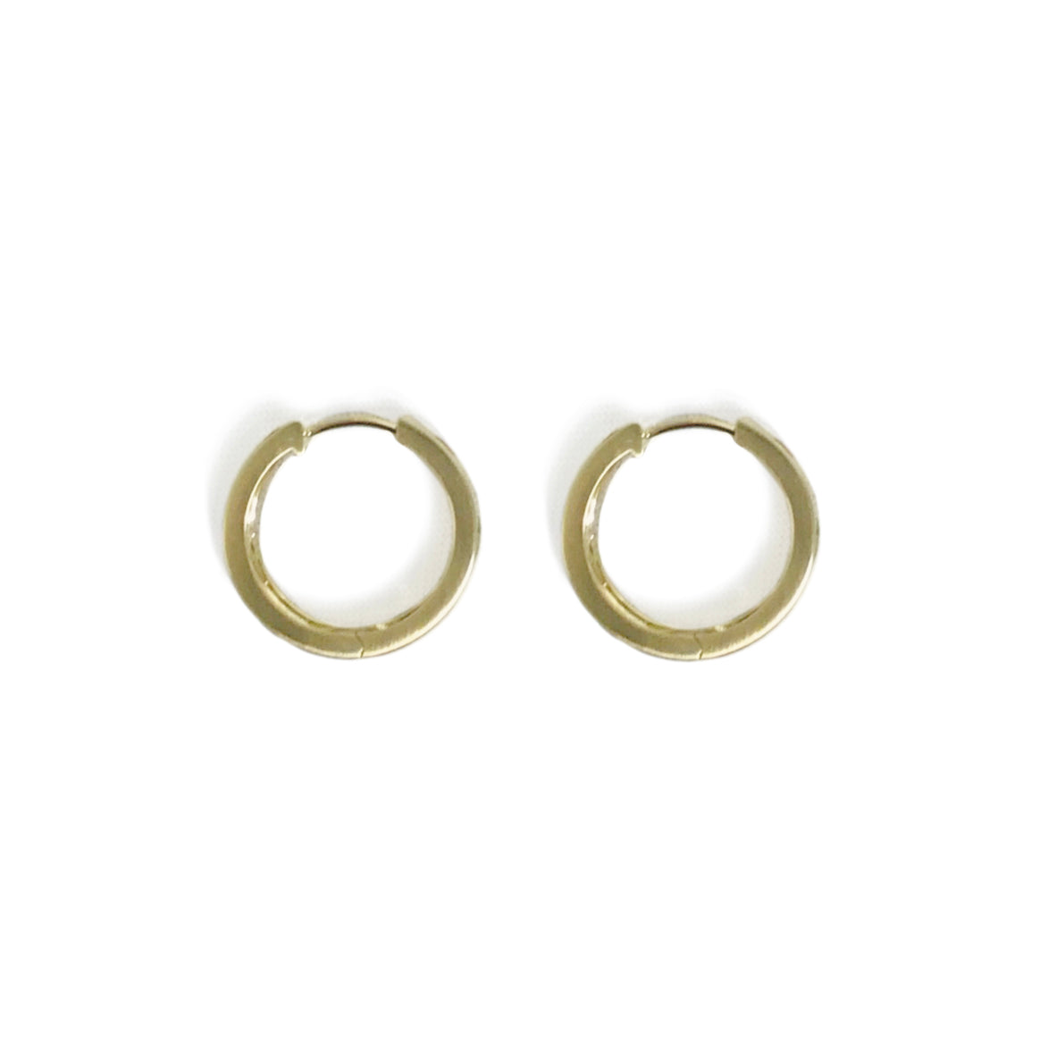 Essentials Medium Hoop Earrings with Rainbow Gemstones