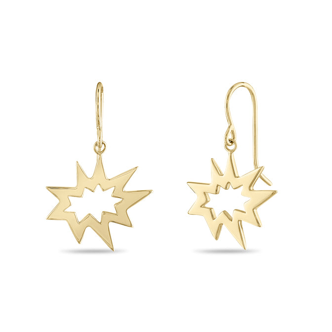 Gold Midi Nova KAPOW! Earrings