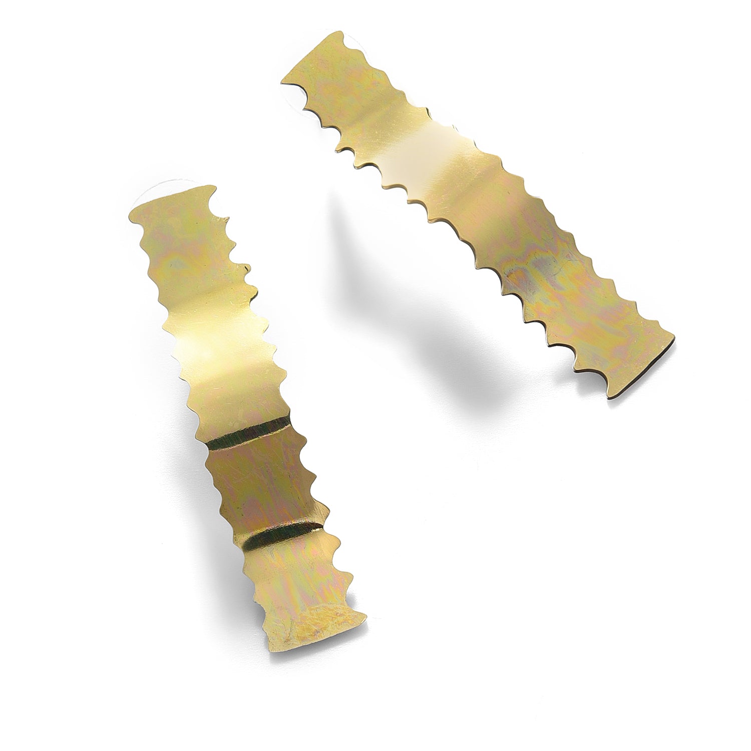 Gold Plated Designer Geometric Hoops