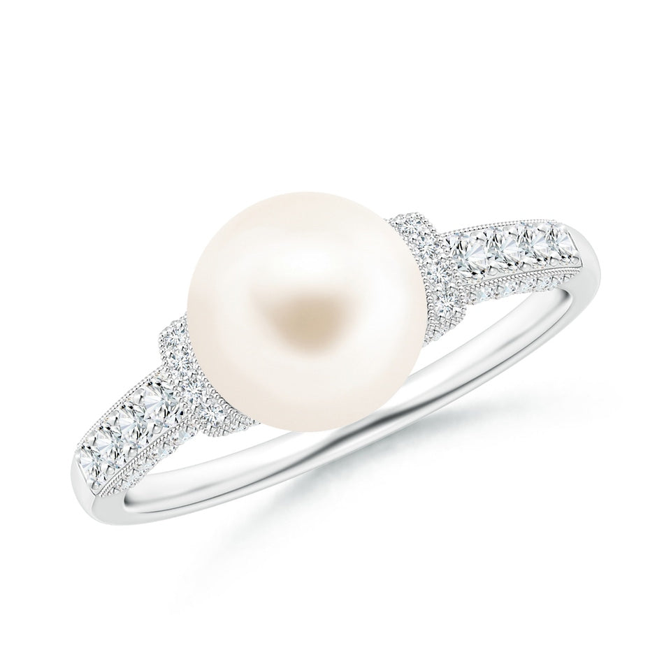 Vintage Inspired Freshwater Pearl Ring