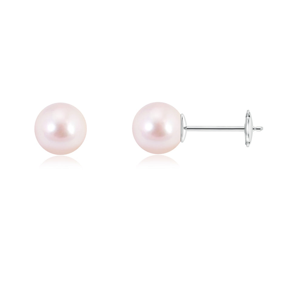 Classic Japanese Akoya Pearl Solitaire Studs