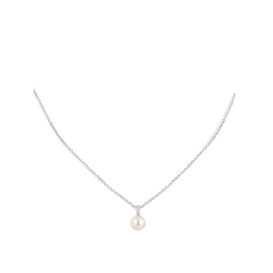 Freshwater Pearl Pendant with Ornate Bale