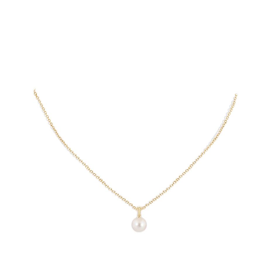 Freshwater Pearl Pendant with Ornate Bale