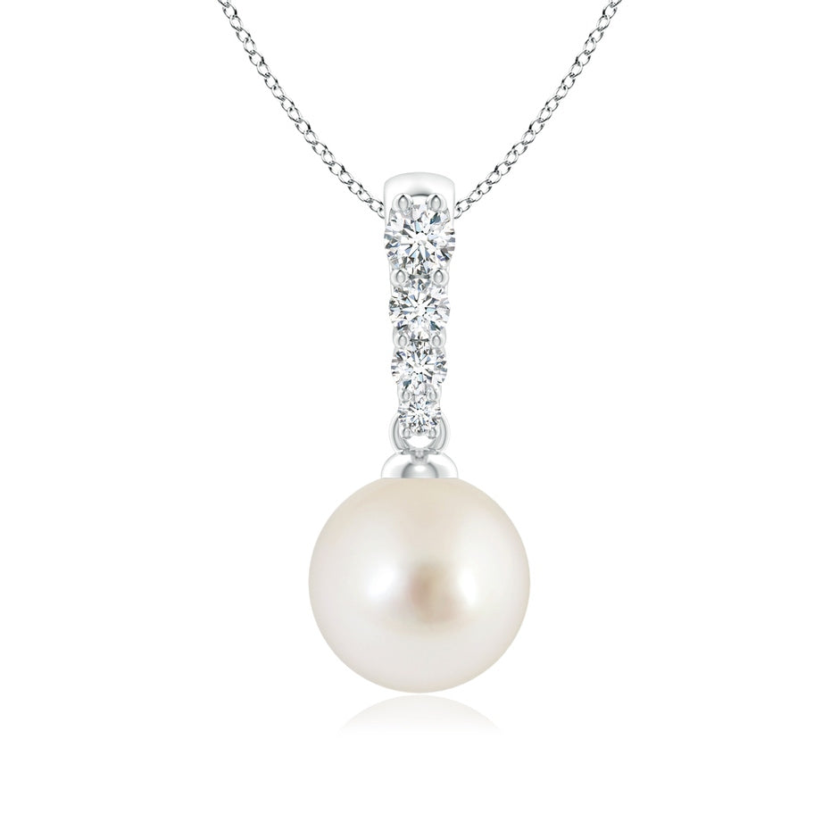 South Sea Pearl Pendant with Diamonds