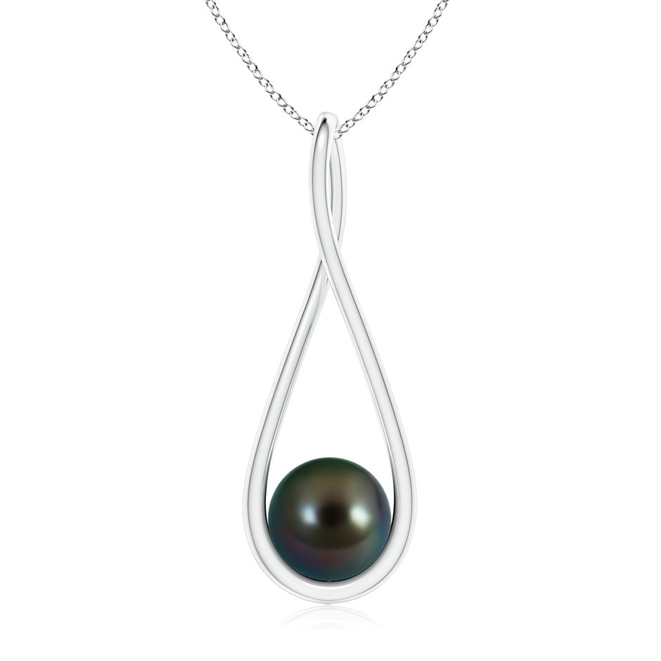 Solitaire Tahitian Pearl Cradle Pendant