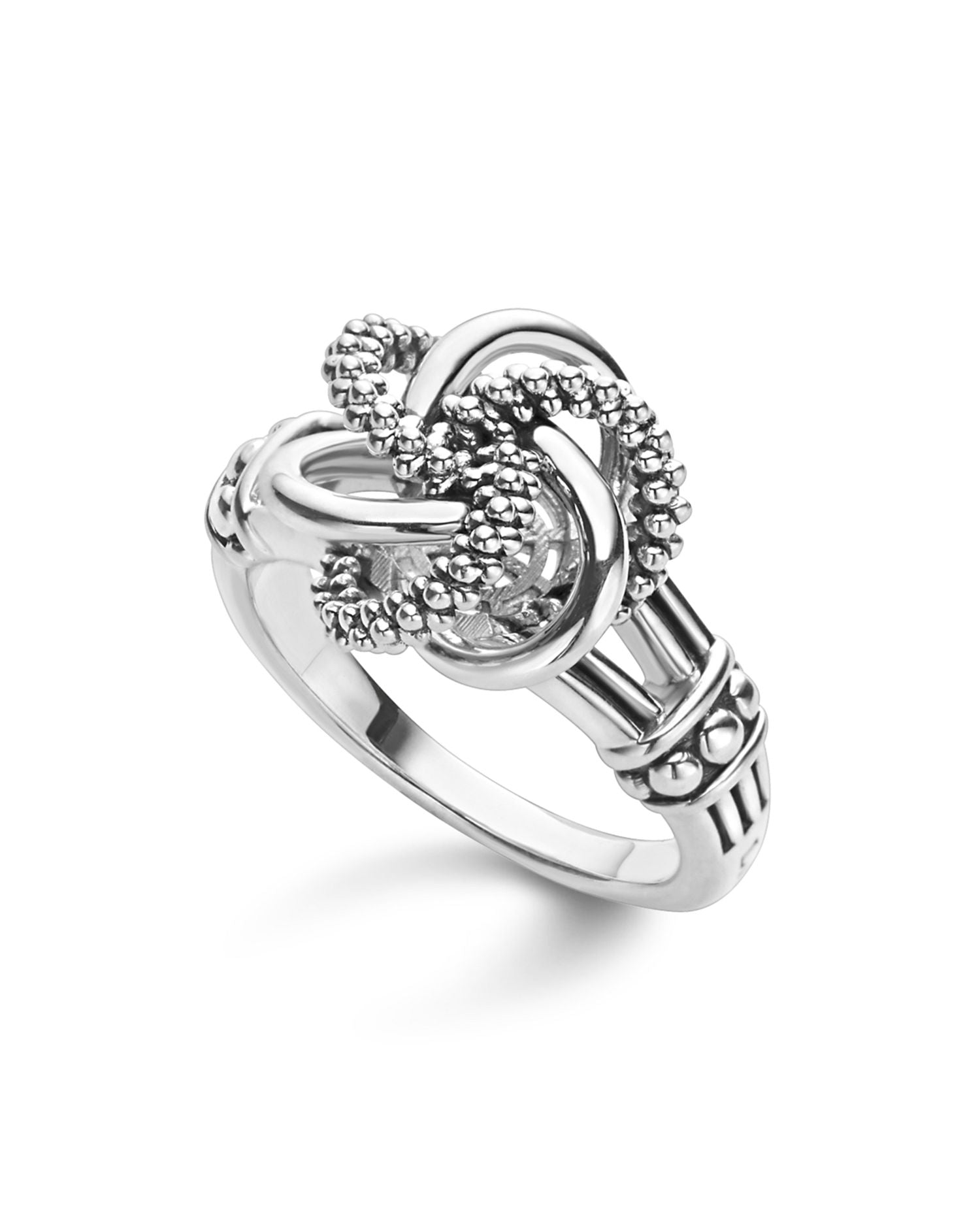 Sterling Silver Love Knot Ring
