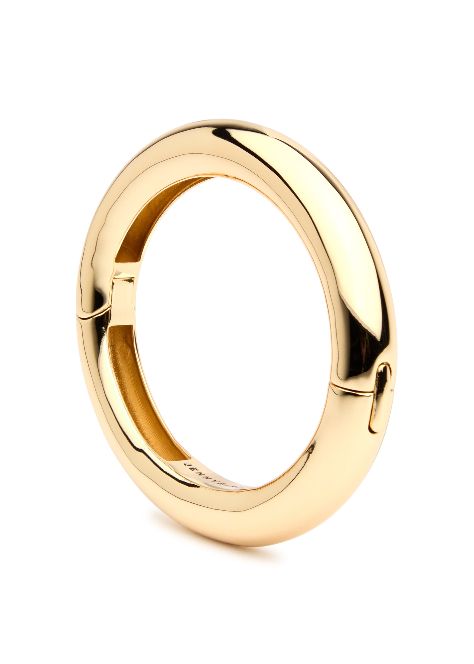 Gia Mega gold-dipped bangle