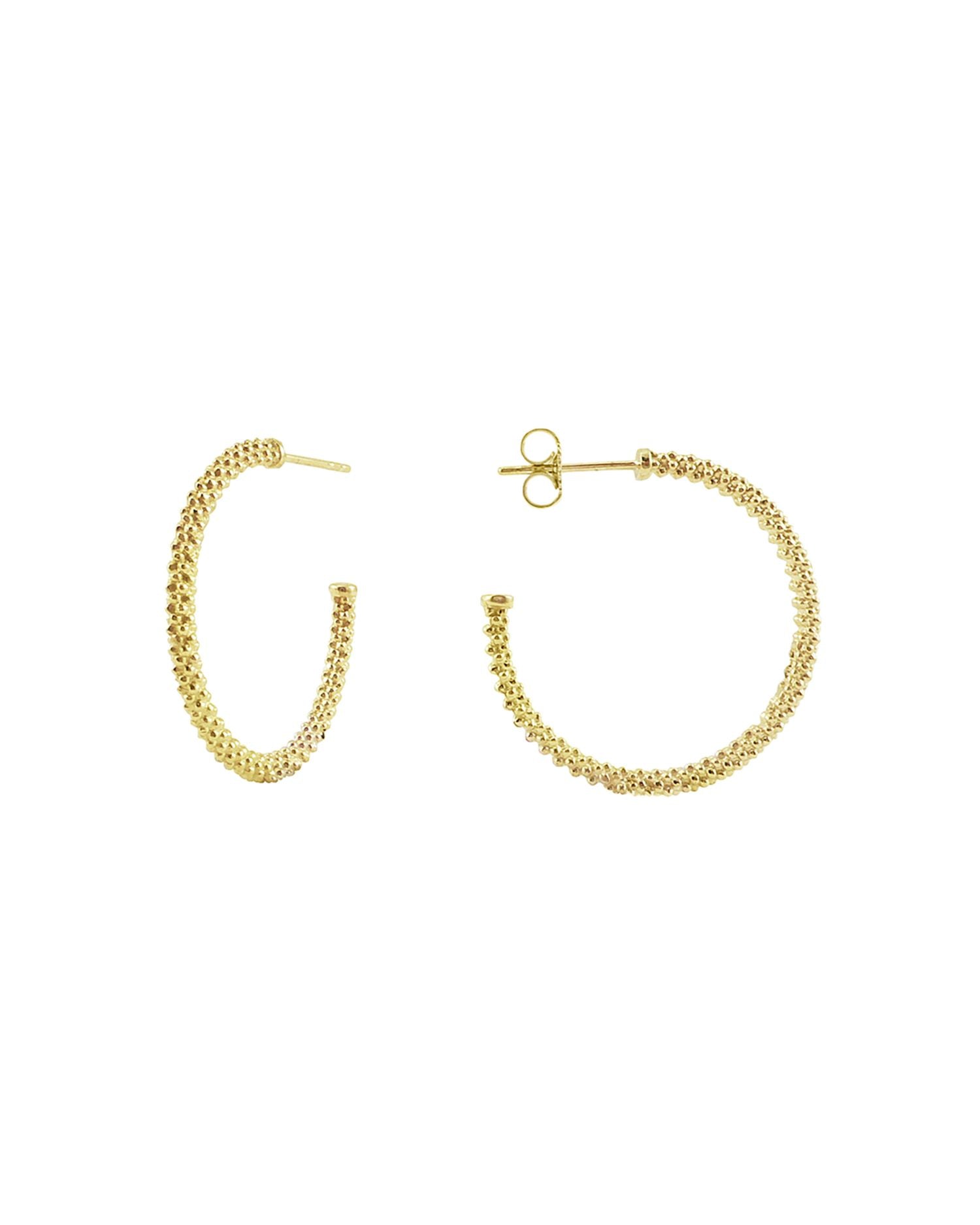 LAGOS 18K Gold Hoop Earrings