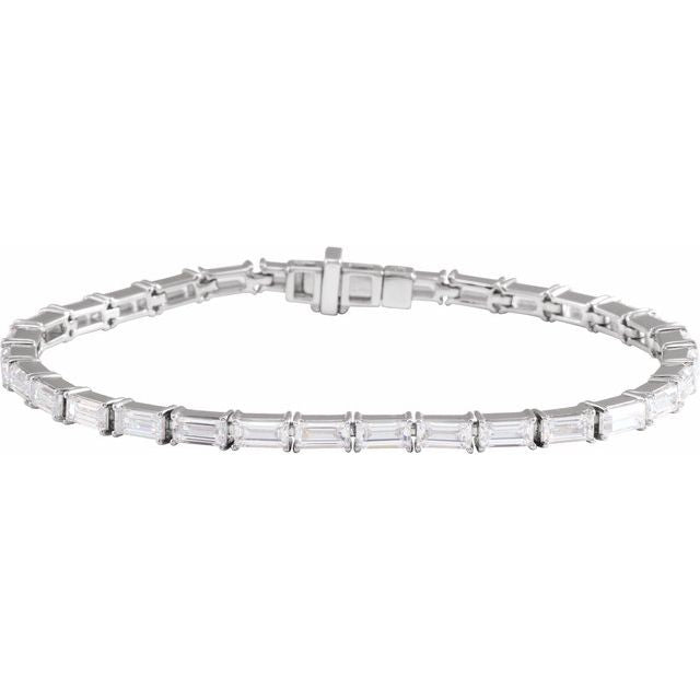 1.5Ct Lab-grown Diamond Bracelet in 14K Yellow Gold