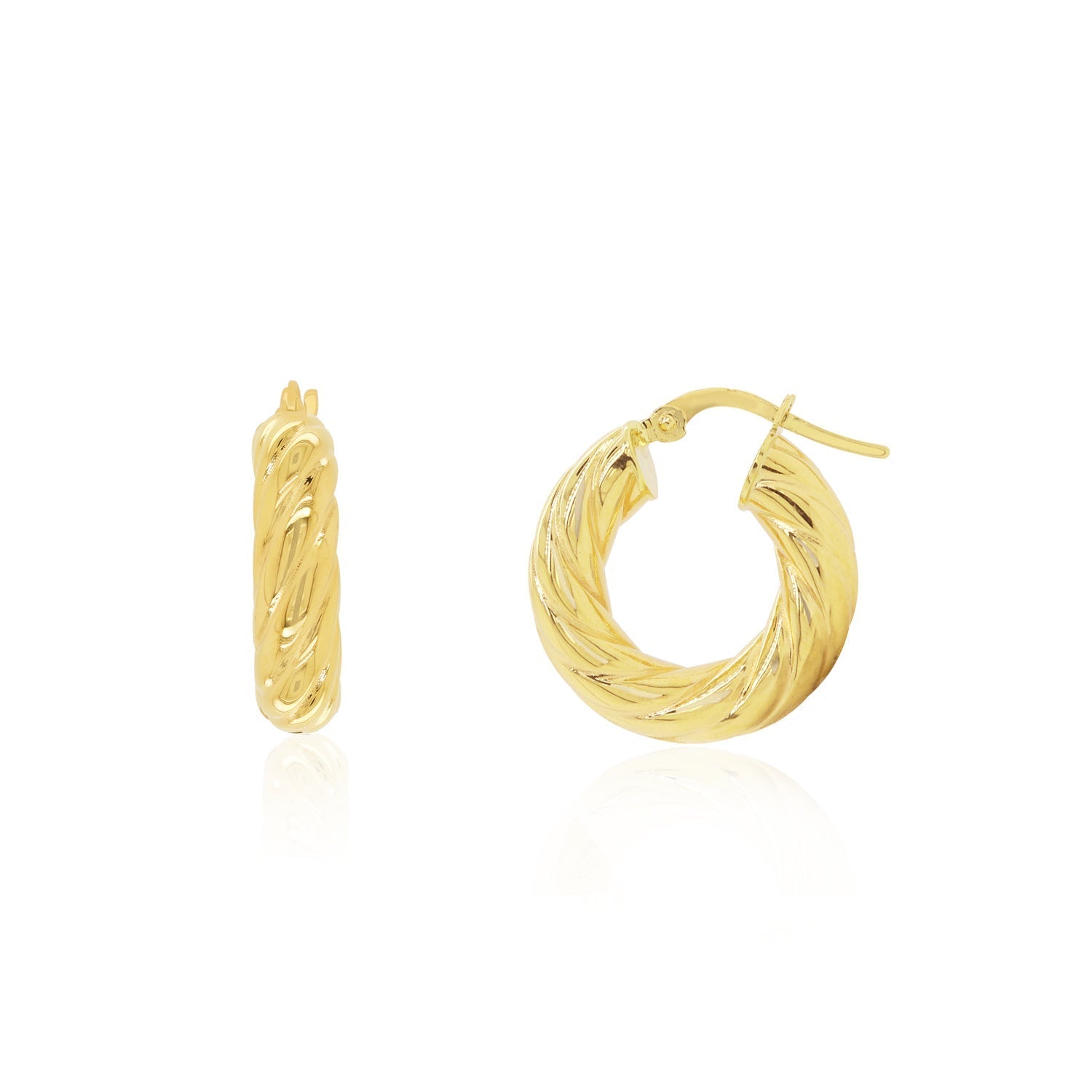 Croissant Hoop Earrings