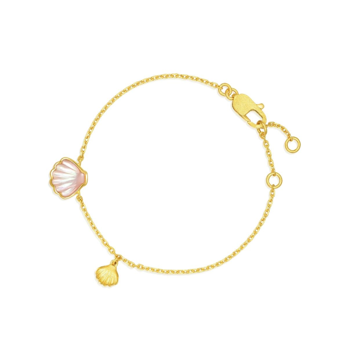 love-decode-pure-gold-shell-bracelet-chow-sang-sang