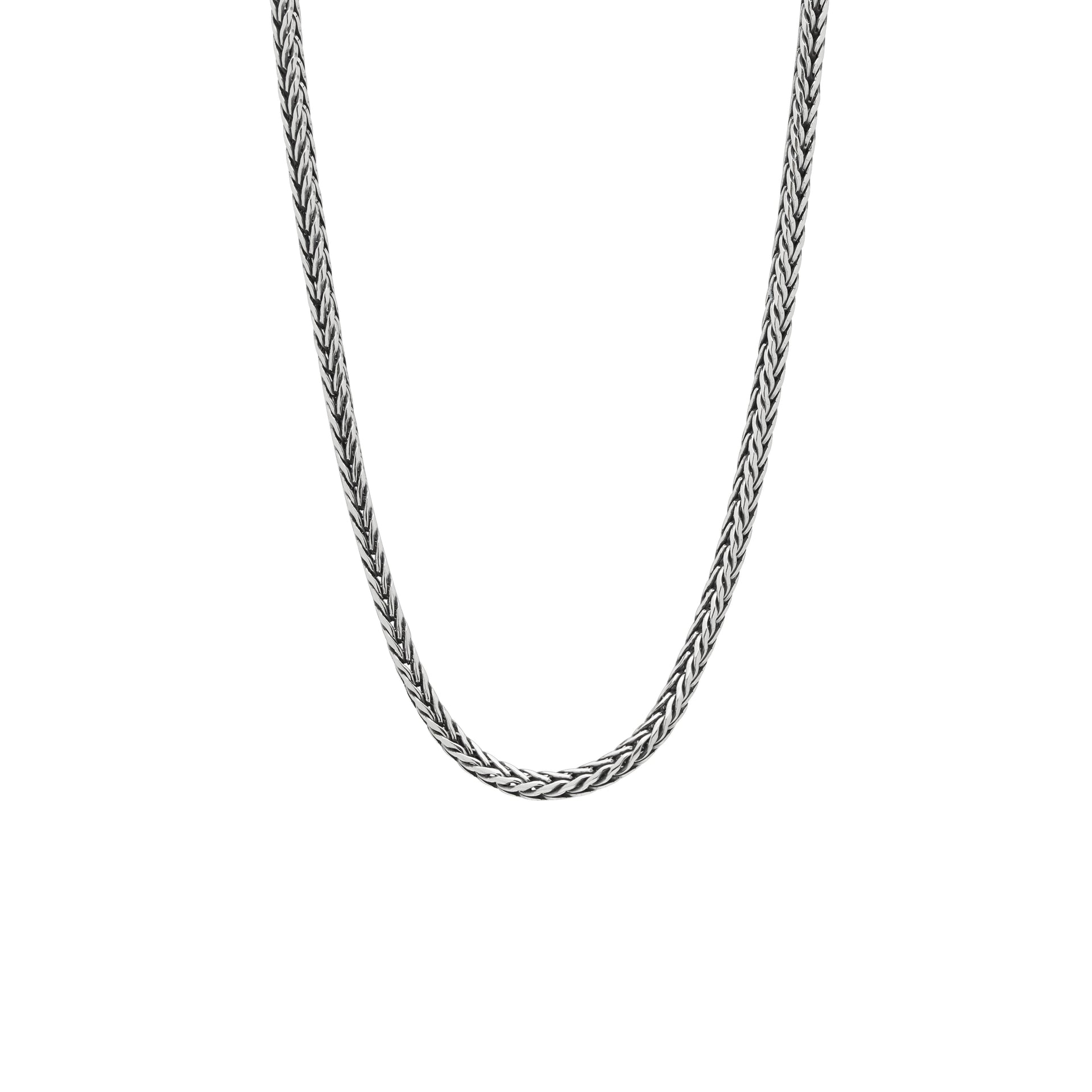 Konstantino Sterling Silver Wheat Chain 3.8 mm Wide