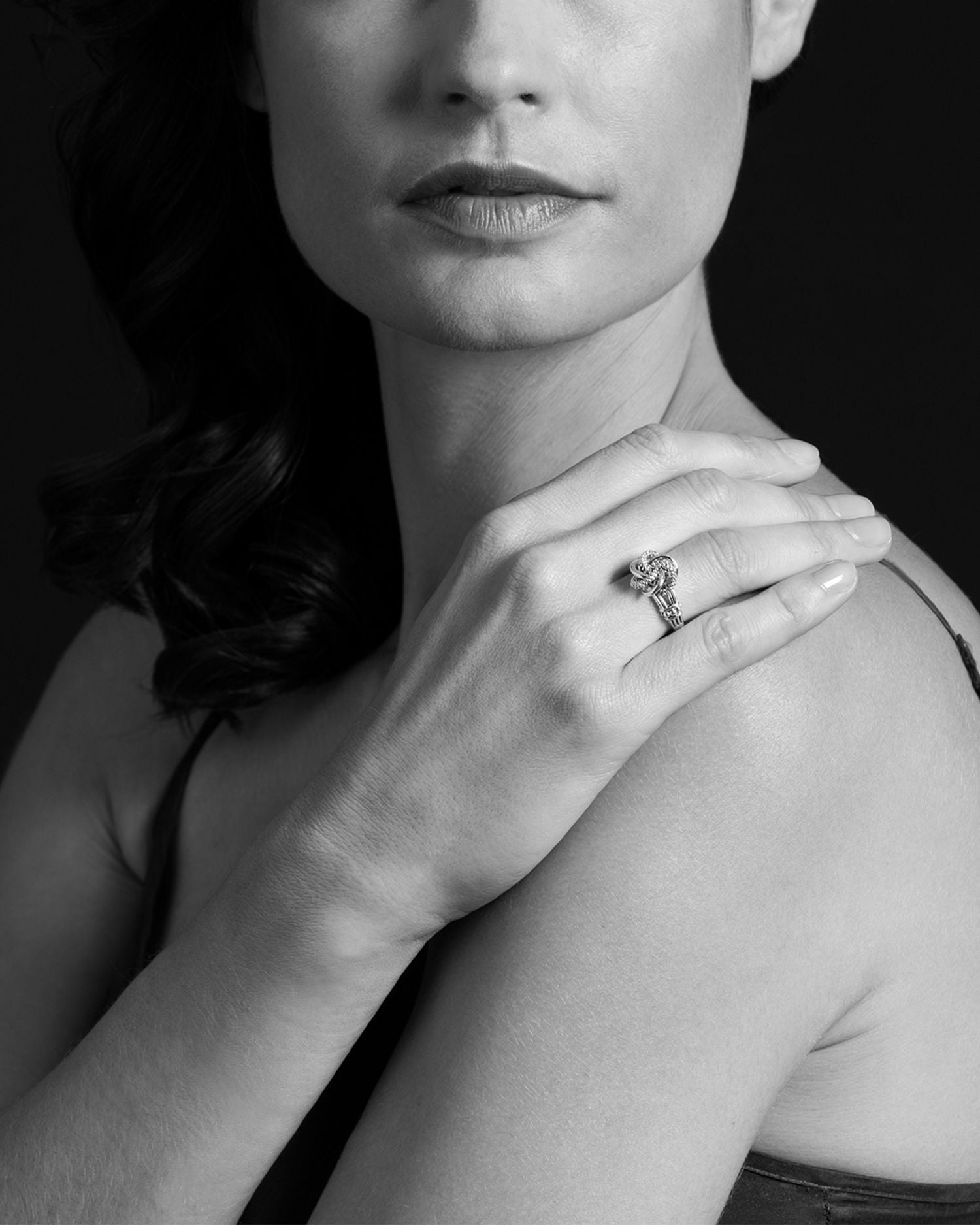 Sterling Silver Love Knot Ring