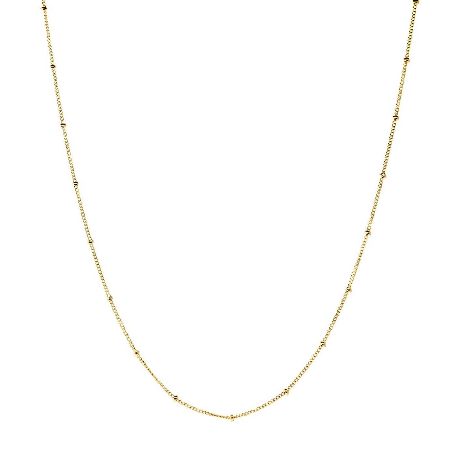 Women's Chloe Ball Chain Necklace In Gold