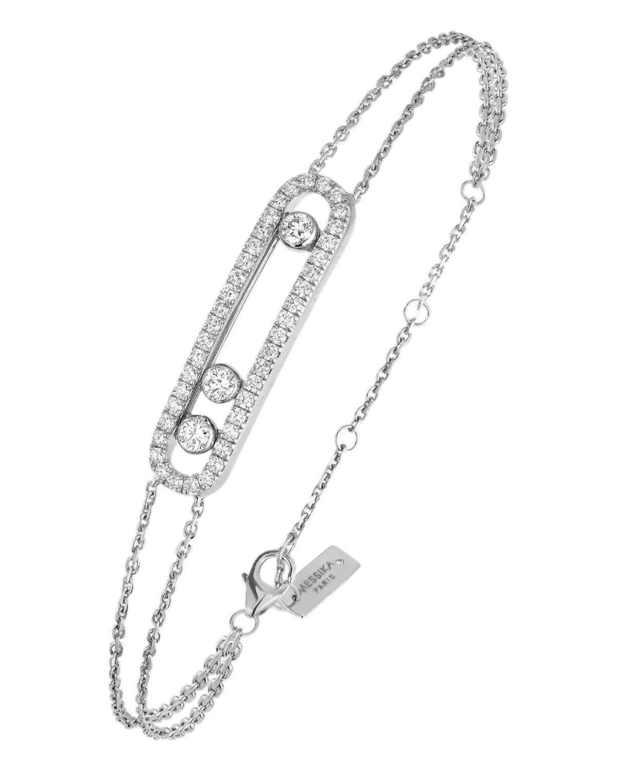 Women's Move Pv Bt Bracelet in White Gold