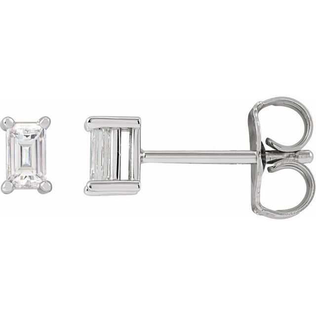 1.5Ct Lab-grown Diamond Stud Earrings in 14K Rose Gold