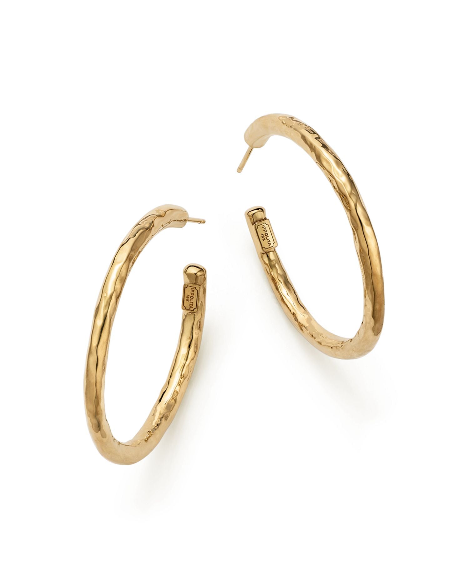 Ippolita 18K Yellow Gold Glamazon #3 Hoop Earrings