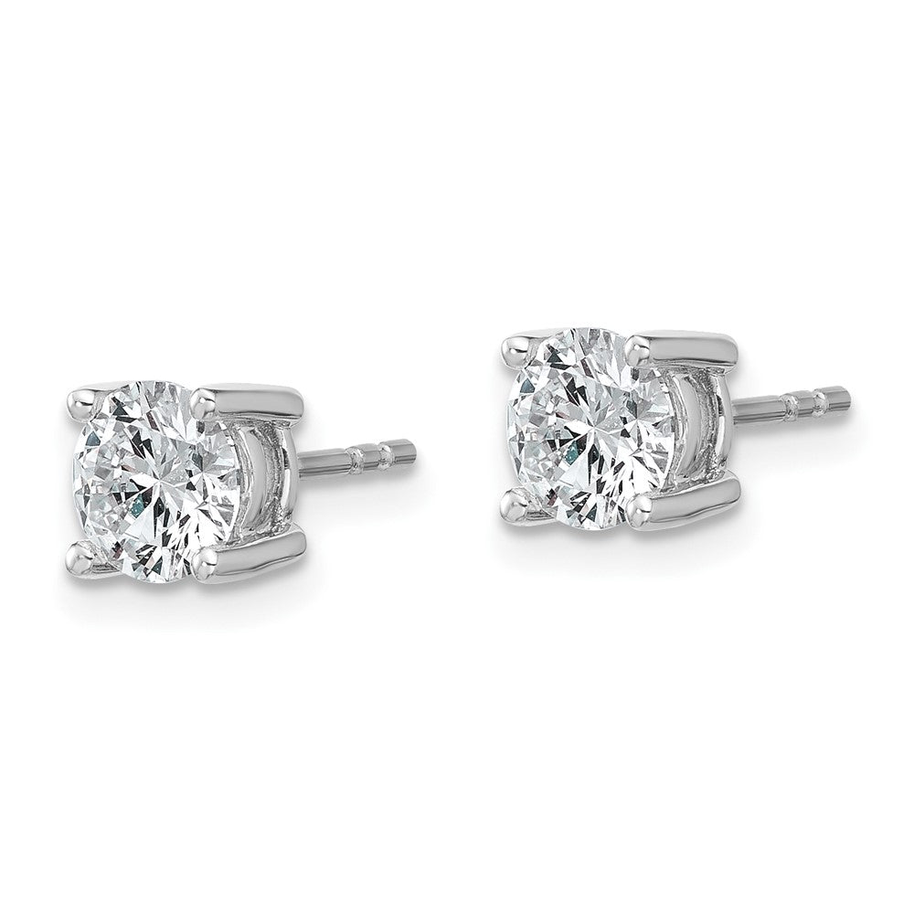 14k Gold 1 1/2 CTW Lab Grown Diamond Stud Earrings