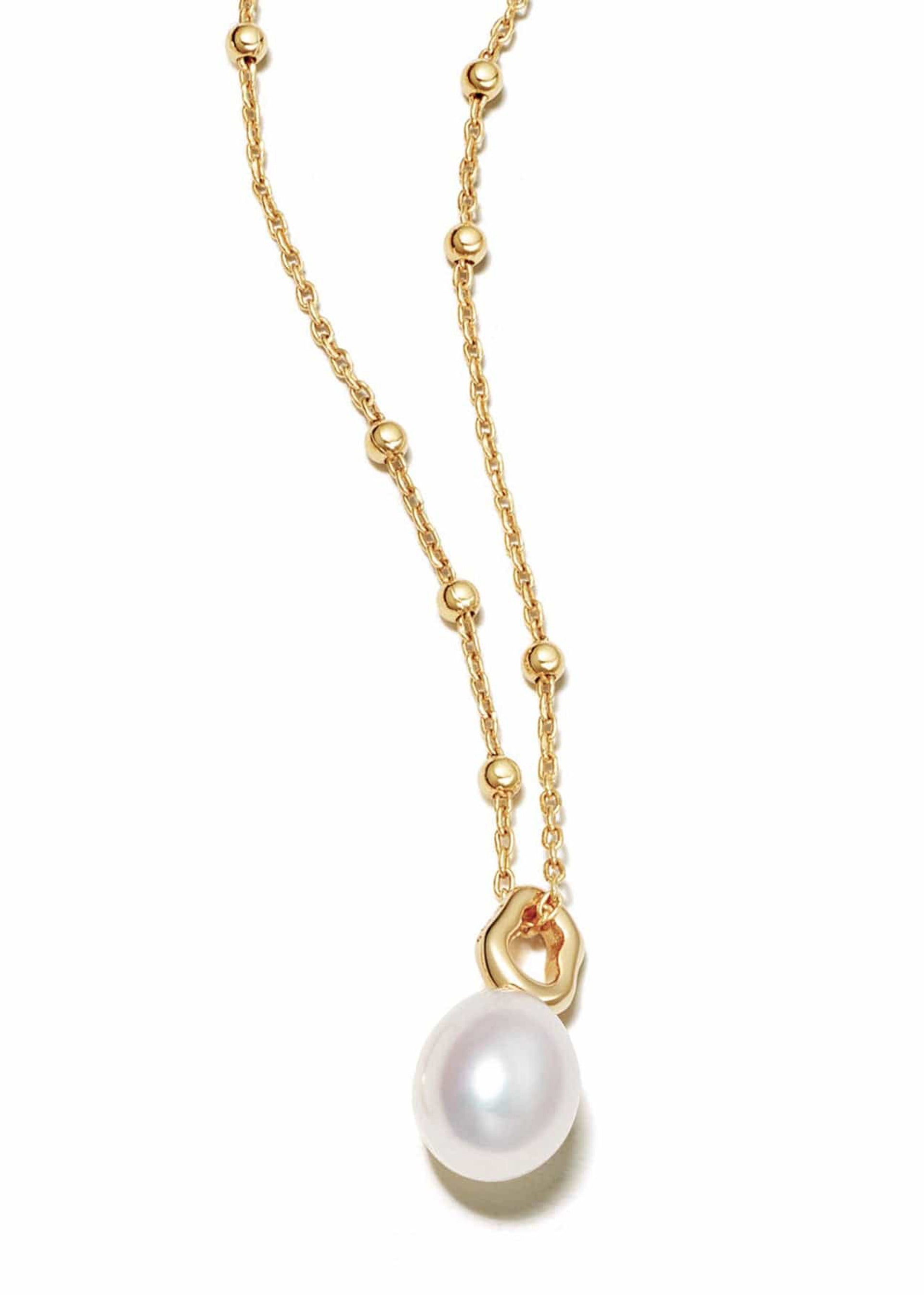 Treasures 18kt gold-plated necklace
