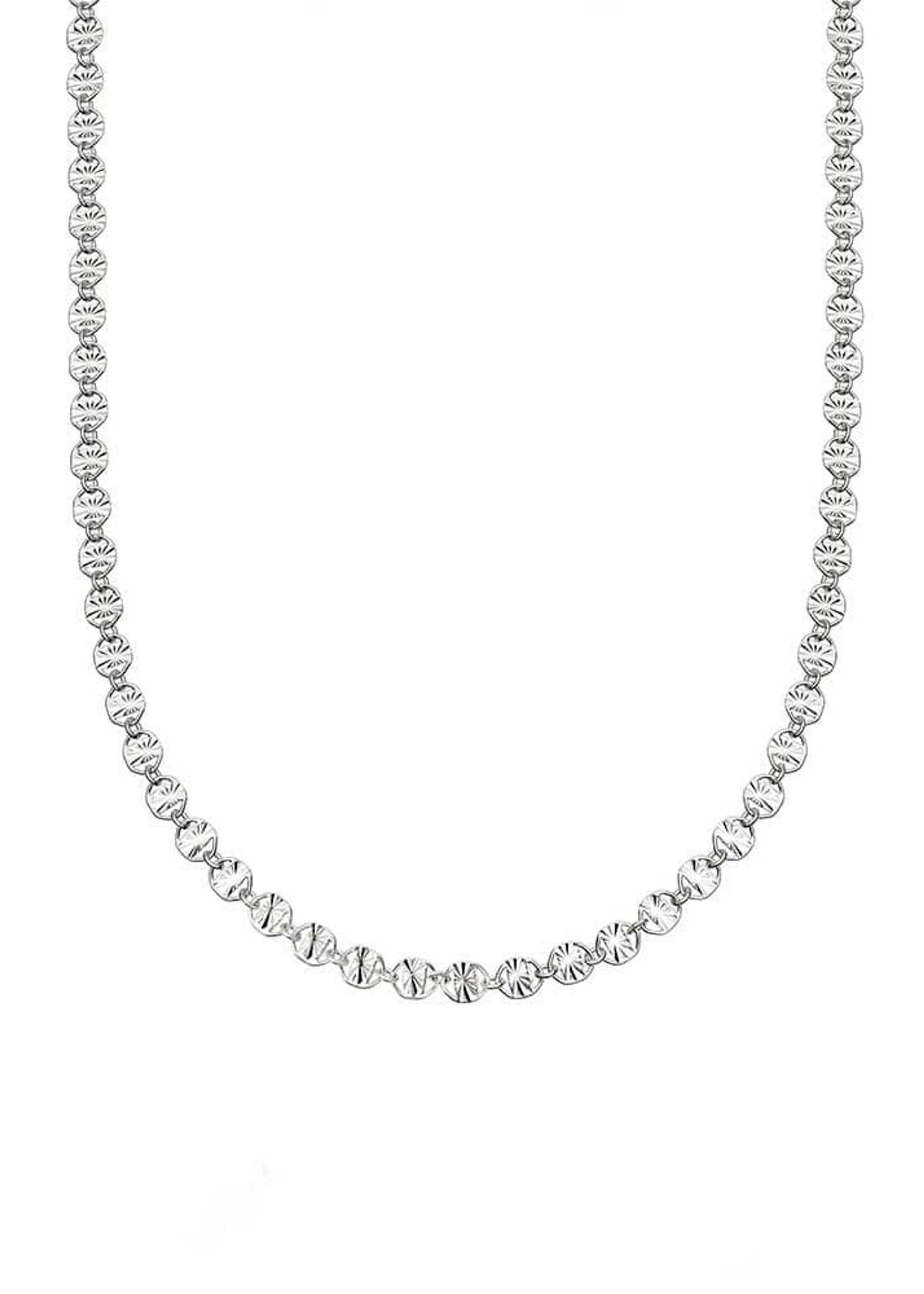 Treasures Sunburst sterling silver necklace